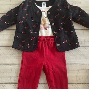 Baby Girl Holiday Outfit